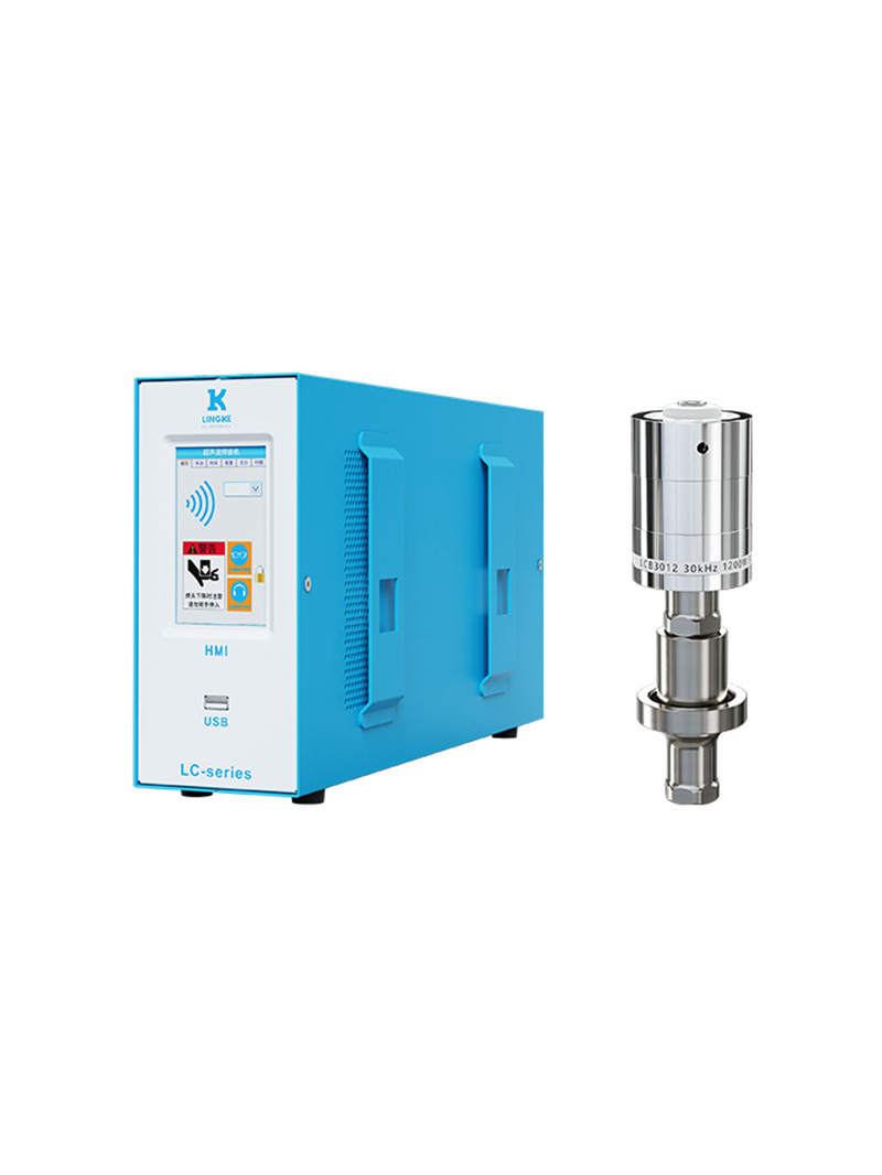 30kHz-1200W 數字 靈科超聲波發生器+超聲波換能器